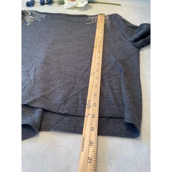 Free People Whimsigoth Cardigan Whimsygoth Design Knit Womens Y2K Size M - Picture 4 of 10